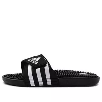 Тапочки adissage slides 'black' Adidas, черный