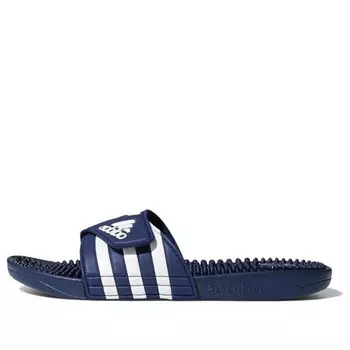 Тапочки adissage slides 'dark blue' Adidas, синий
