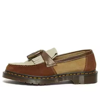 Тапочки adrian made in england suede tassle loafers 'dark brown' Dr. Martens, коричневый