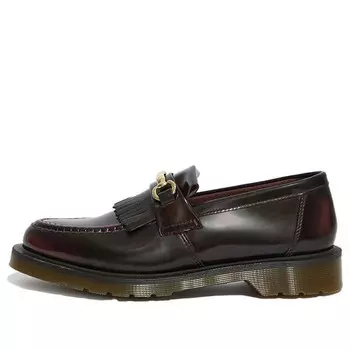 Тапочки adrian snaffle loafer 'cherry red arcadia' Dr. Martens, красный