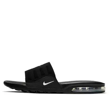 Тапочки air max camden slide 'black white' Nike, черный
