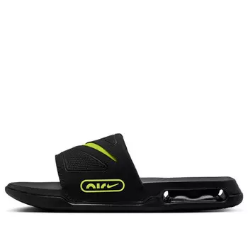 Тапочки air max cirro slides 'black cyber' Nike, черный