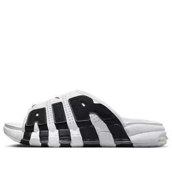 Тапочки air more uptempo slide 'white' Nike, белый