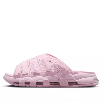 Тапочки air more uptempo slides 'pink foam' Nike, розовый