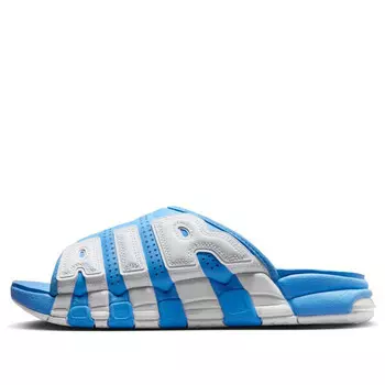 Тапочки air more uptempo slides 'unc' Nike, синий