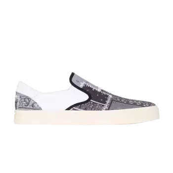 Тапочки Amiri Bandana Reconstructed Slip-On 'Patchwork - Black', черный