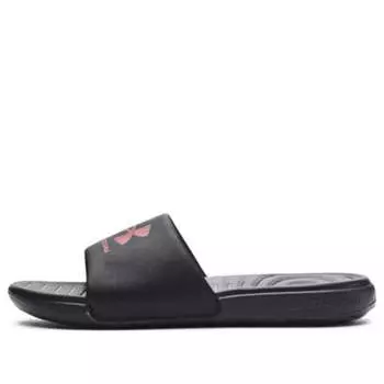 Тапочки ansa fixed slide 'black pink elixir' Under Armour, черный
