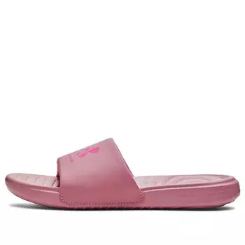 Тапочки ansa fixed slide 'pink elixir' Under Armour, розовый