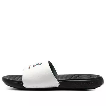Тапочки ansa graphic logo 'black white' Under Armour, черный