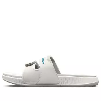 Тапочки ansa studio 'white' Under Armour, белый