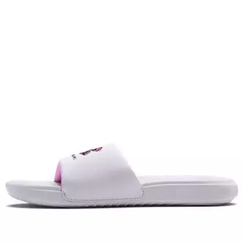 Тапочки ansa 'white/pink' Under Armour, белый
