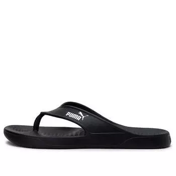Тапочки aqua flip 'black white' Puma, черный