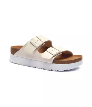 Тапочки Аризона Флекс Birkenstock, экрю