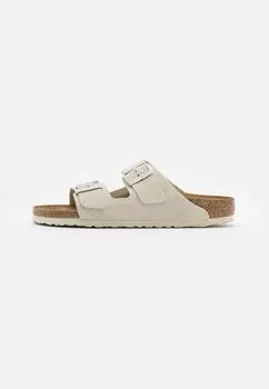 Тапочки Arizona Narrow Unisex Birkenstock, цвет antique white