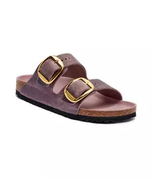 Тапочки Arizona с большой пряжкой Birkenstock, лавандовый