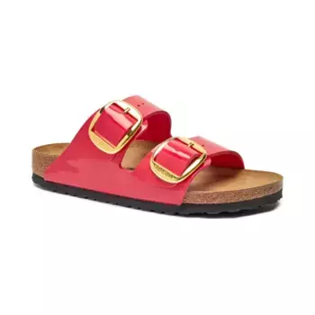 Тапочки Arizona с добавлением кожи Birkenstock, фуксия