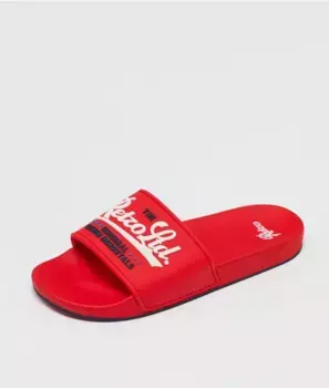 Тапочки Asheville Retro Jeans, красный