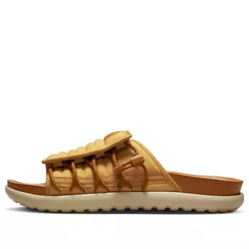 Тапочки asuna 2 slide 'wheat gold' Nike, золотой