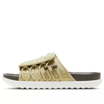 Тапочки asuna 2 slide 'wheat grass' Nike, зеленый