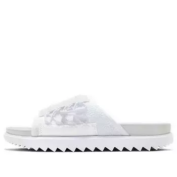 Тапочки asuna slide 'photon dust' Nike, белый
