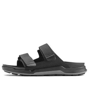Тапочки atacama men birko-flor sandals 'futura black' Birkenstock, черный