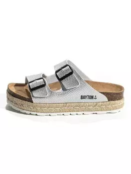 Тапочки Bayton Slippers Olympe, серебряный