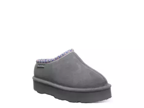 Тапочки Bearpaw Martis II Platform Slipper - детские, угольно-серые