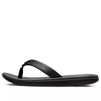 Тапочки bella kai thong black Nike, черный