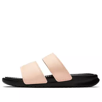 Тапочки benassi duo ultra slide black/pink (w) Nike, черный