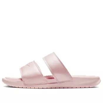 Тапочки benassi duo ultra slide 'echo pink' Nike, розовый