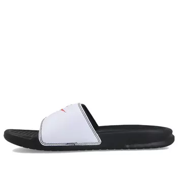 Тапочки benassi jdi 'black game red' Nike, черный