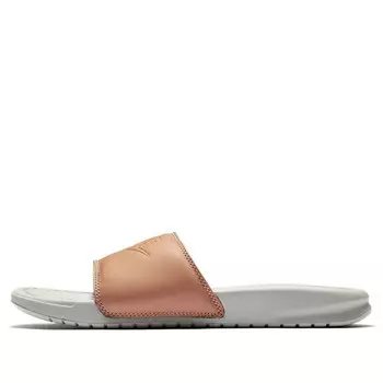 Тапочки benassi jdi bp 'vachetta tan' Nike, розовый