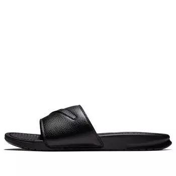 Тапочки benassi jdi ltd slide 'black' Nike, черный