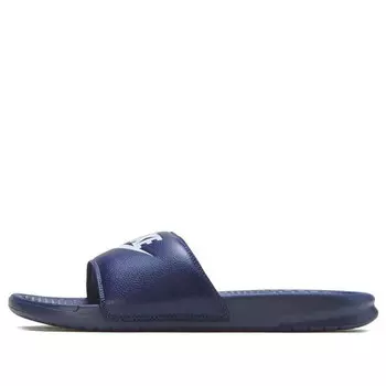 Тапочки benassi jdi 'midnight navy' Nike, синий