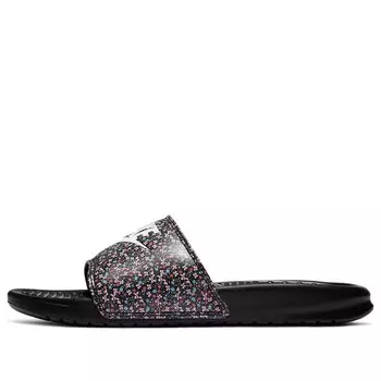 Тапочки benassi jdi sandal black Nike, черный