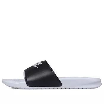 Тапочки benassi jdi slides 'pure platinum' Nike, белый