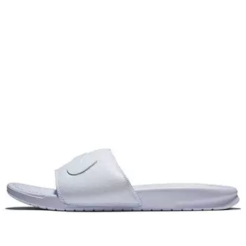 Тапочки benassi slide ltd 'swoosh pack' Nike, белый