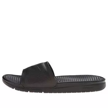 Тапочки benassi solarsoft slide Nike, черный