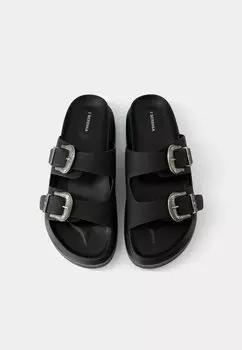 Тапочки Bershka, черные