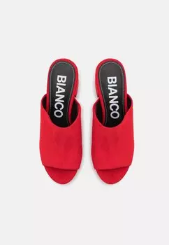 Тапочки Biacate Mule Bianco, красные