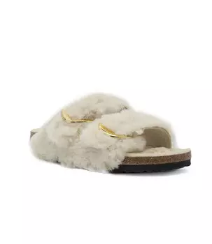 Тапочки Birkenstock Arizona, кремовый