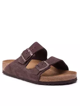Тапочки Birkenstock, коричневый