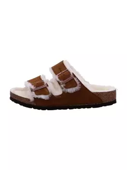 Тапочки Birkenstock, коричневый