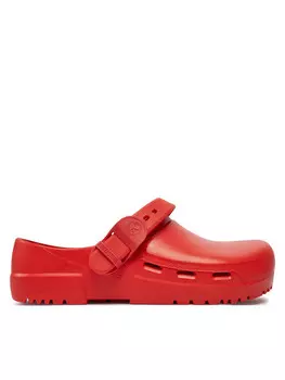 Тапочки Birkenstock, красный