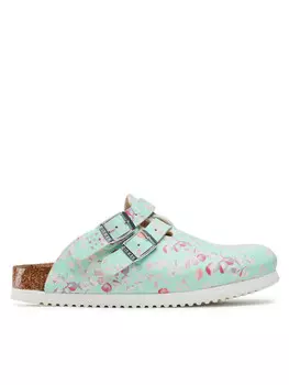 Тапочки Birkenstock, зеленый