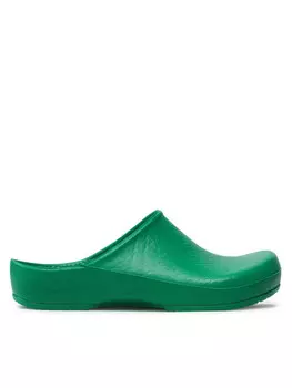 Тапочки Birkenstock, зеленый