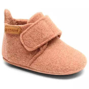 Тапочки Bisgaard Baby's Wool, цвет Rose