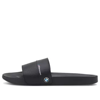 Тапочки bmw motorsport x leadcat slide 'black' Puma, черный