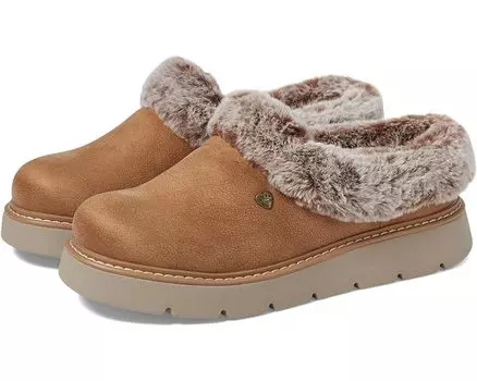 Тапочки BOBS from SKECHERS Keepsakes Lite - Cozy Blend, цвет Chestnut
