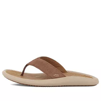 Тапочки brookside ii flip flop 'chestnut' Ugg, бежевый